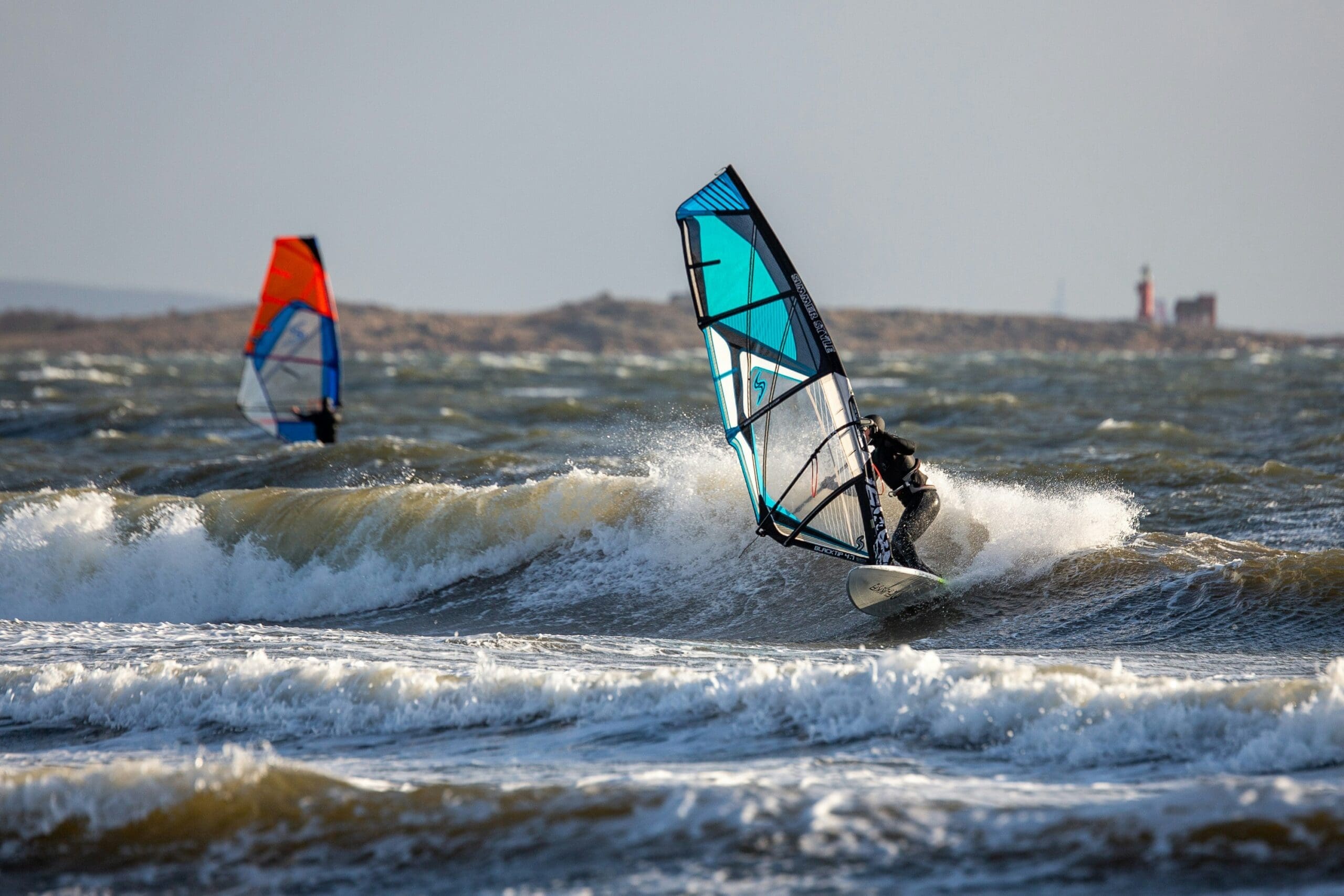 windsurfing